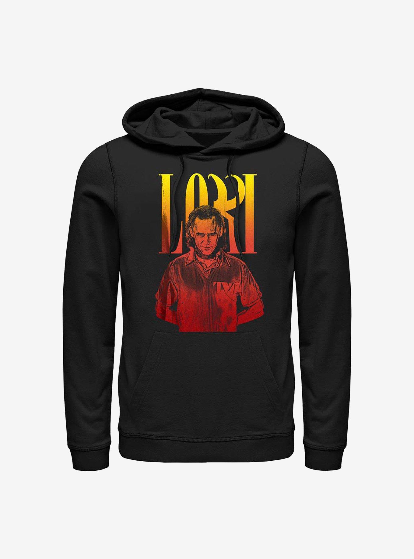 Marvel Loki Fierce Pose Hoodie, BLACK, hi-res