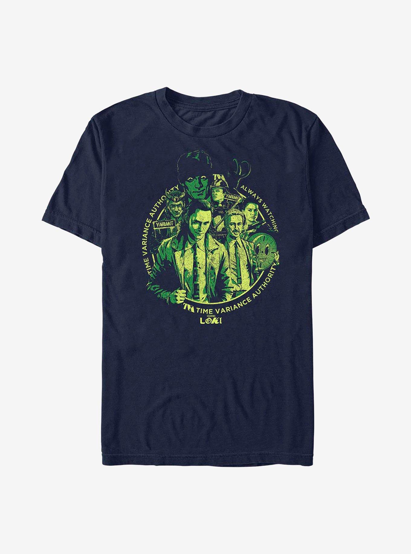 Marvel Loki Agents Of Time T-Shirt, NAVY, hi-res