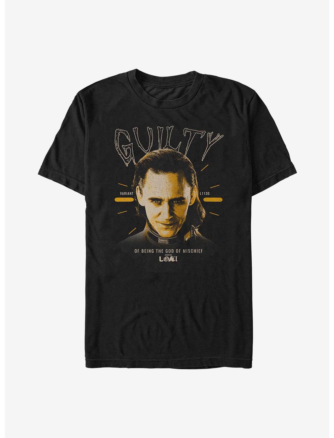 Marvel Loki Charged Guilty T-Shirt, BLACK, hi-res