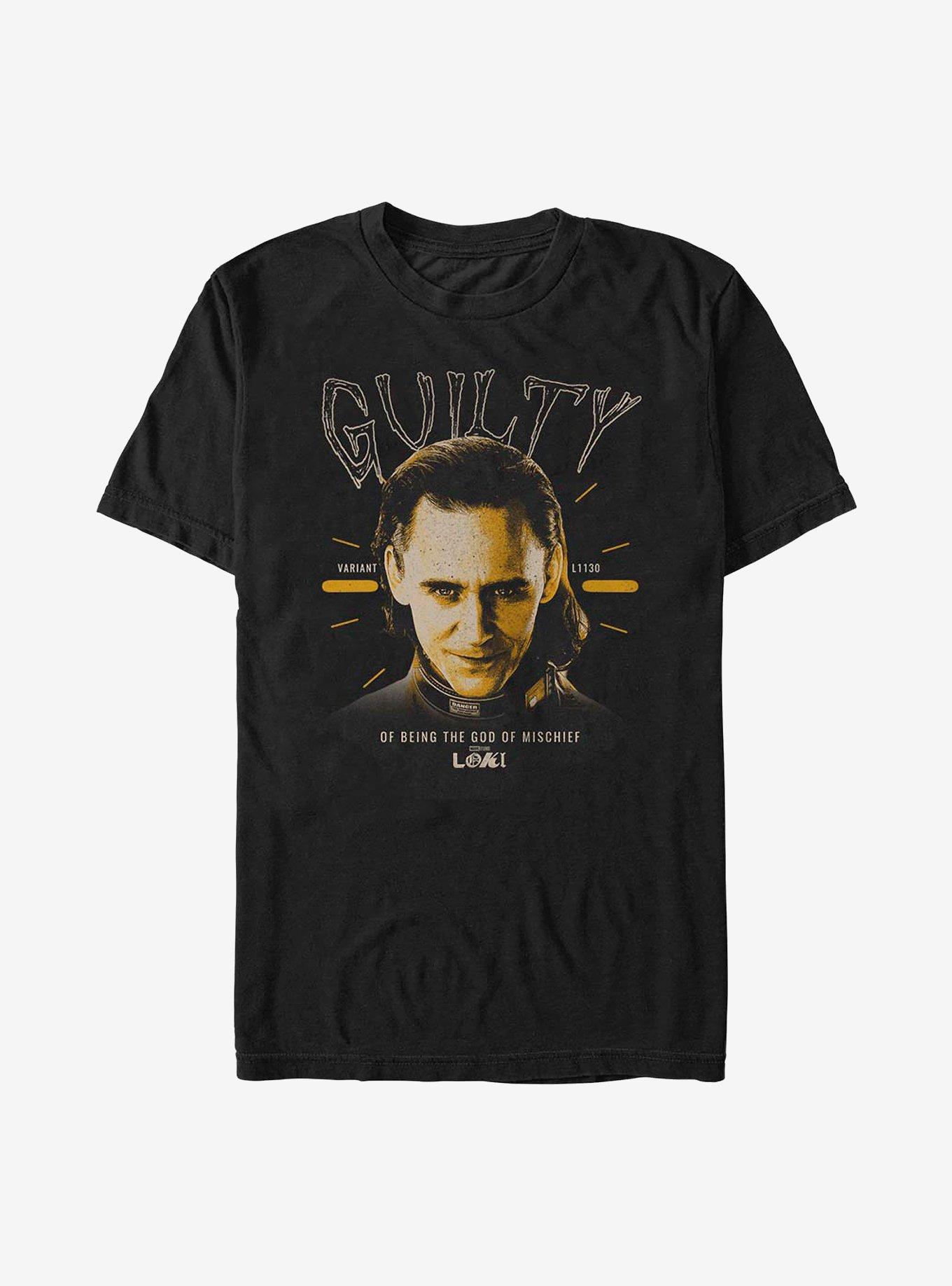 Marvel Loki Charged Guilty T-Shirt, BLACK, hi-res