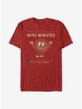 Marvel Loki Check In With Miss Minutes T-Shirt, RED, hi-res