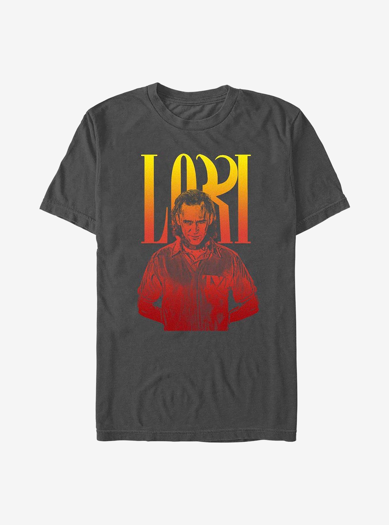 Marvel Loki Fierce Pose T-Shirt, CHARCOAL, hi-res