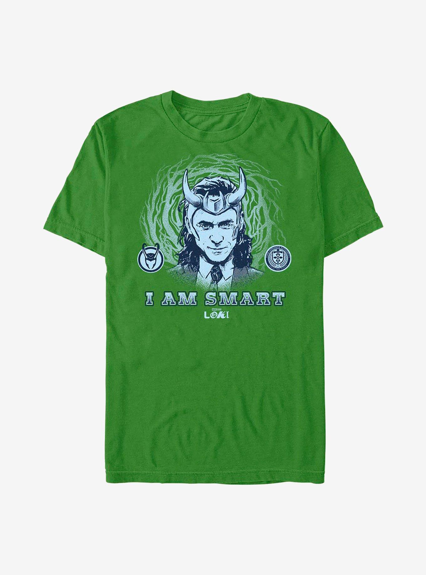 Marvel Loki I Am Smart T-Shirt, KELLY, hi-res