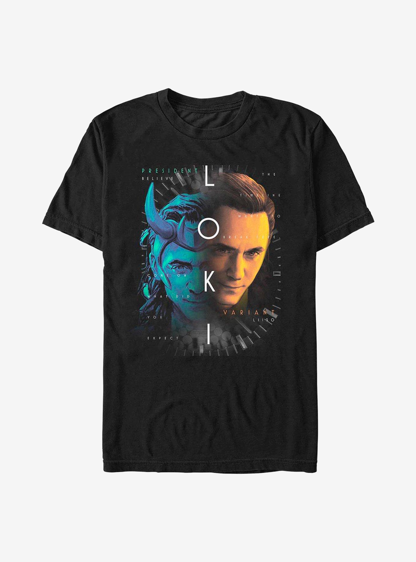 Marvel Loki Choices T-Shirt, BLACK, hi-res