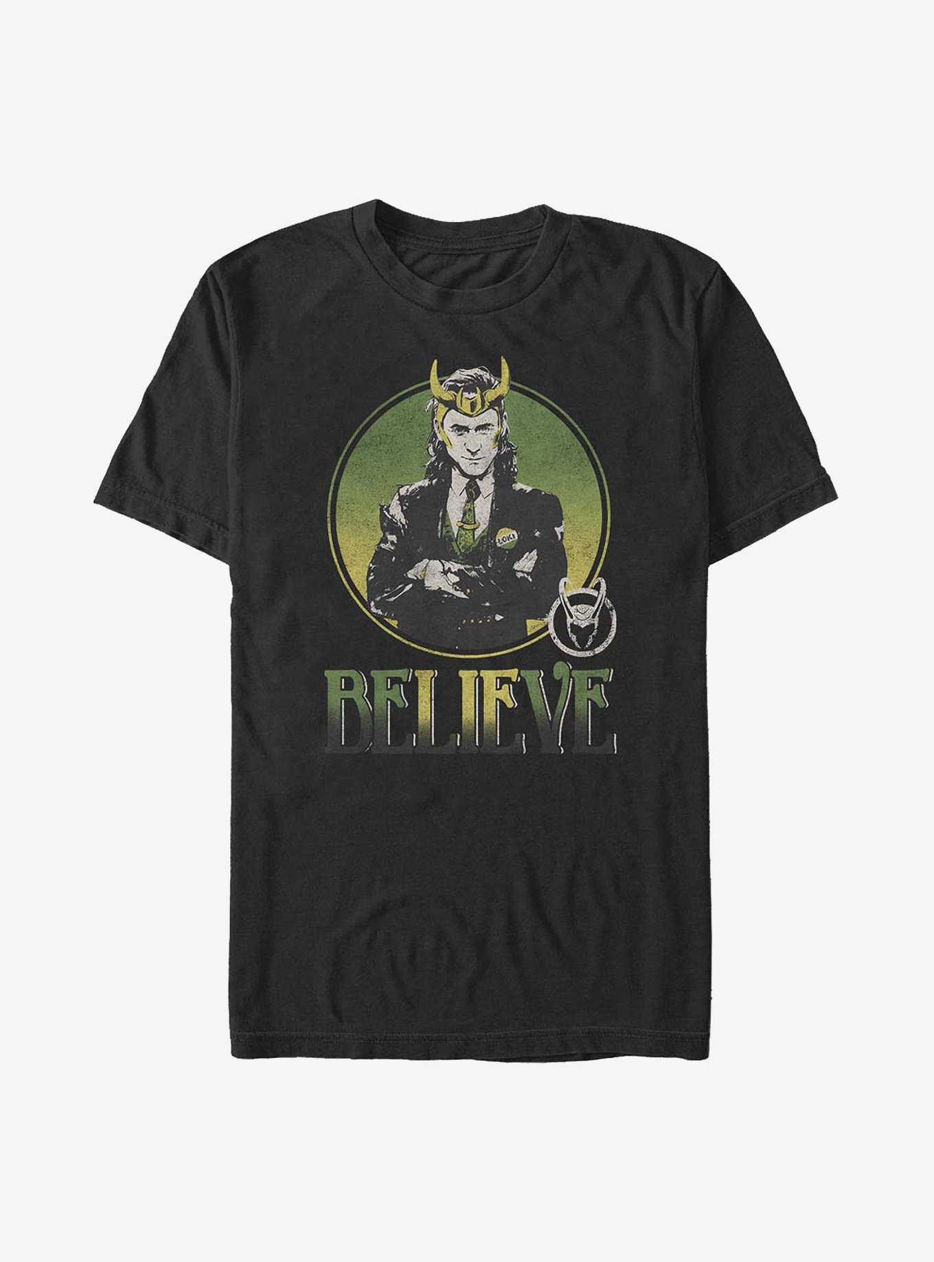 Marvel Loki Circle Believe T-Shirt, , hi-res