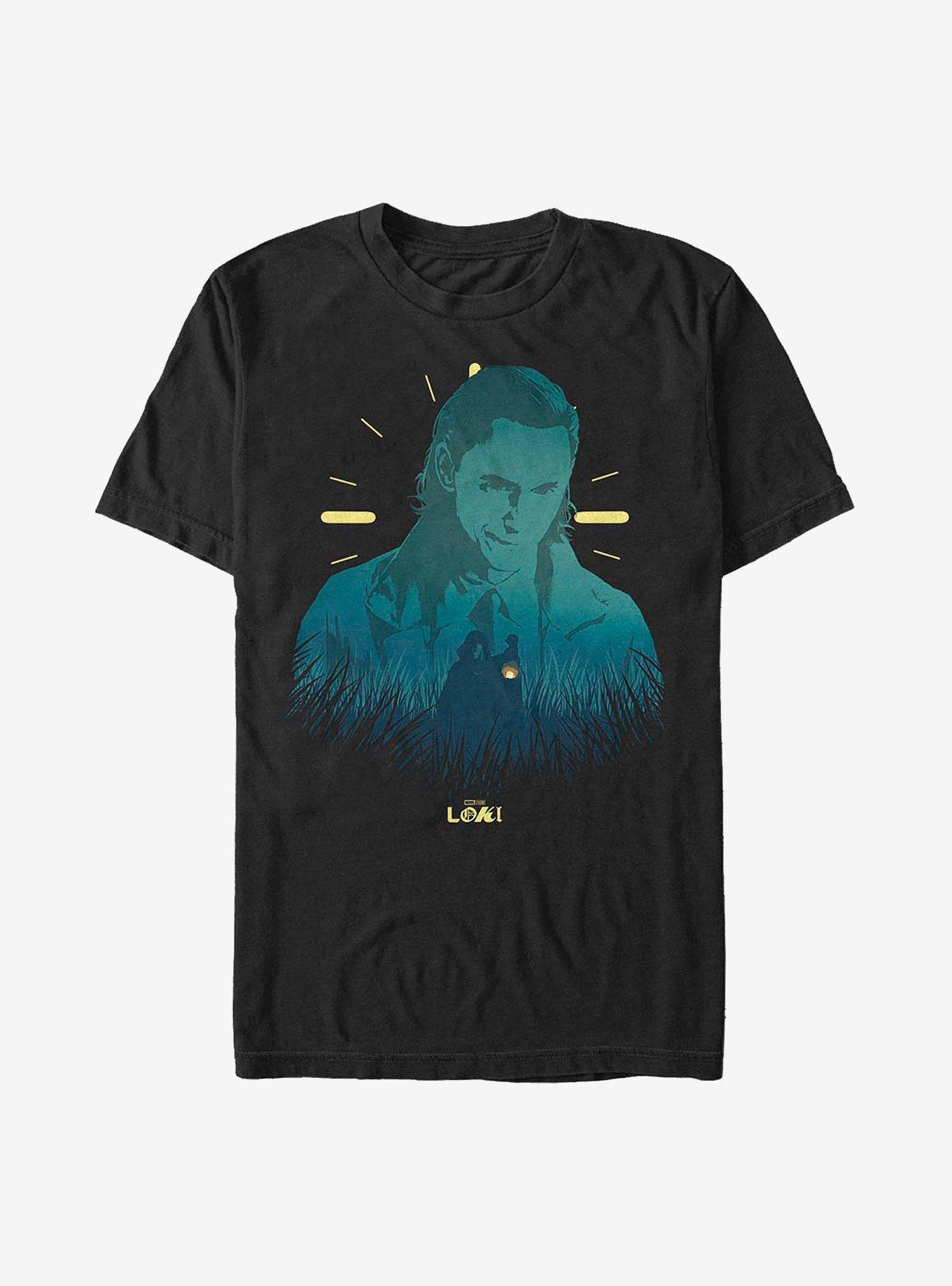 Marvel Loki Variant Clock T-Shirt, BLACK, hi-res