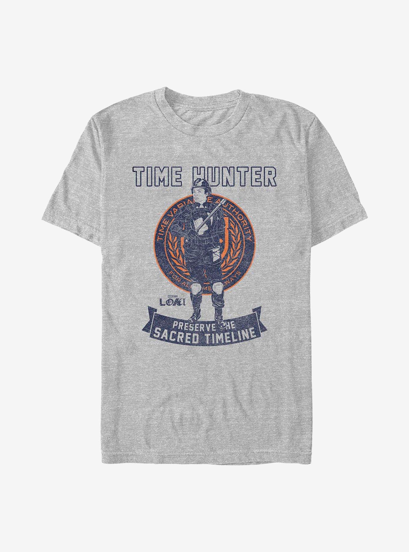 Marvel Loki Preserve The Sacred Timeline B-15 T-Shirt, ATH HTR, hi-res