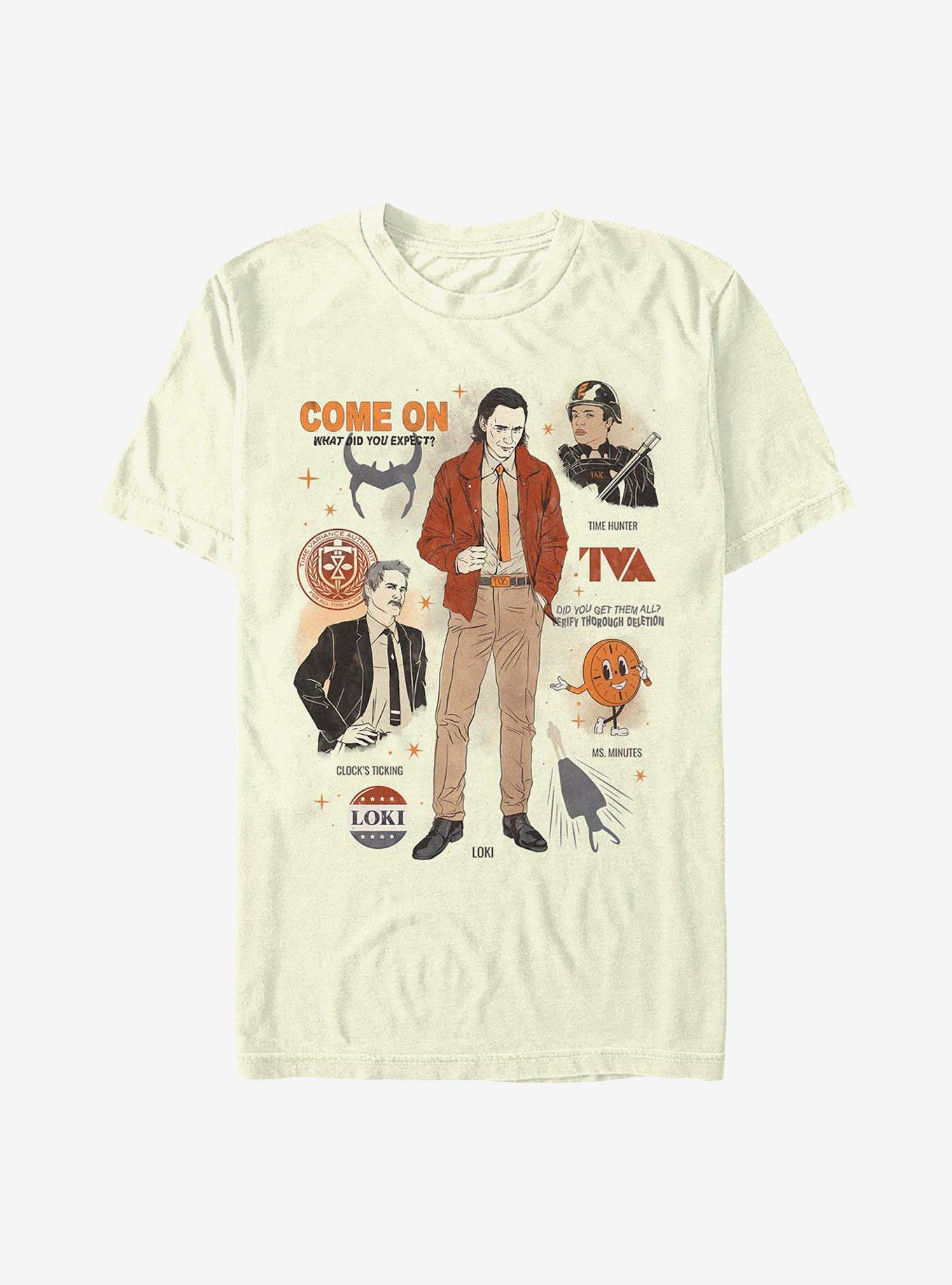 Marvel Loki Textbook Icons T-Shirt, , hi-res