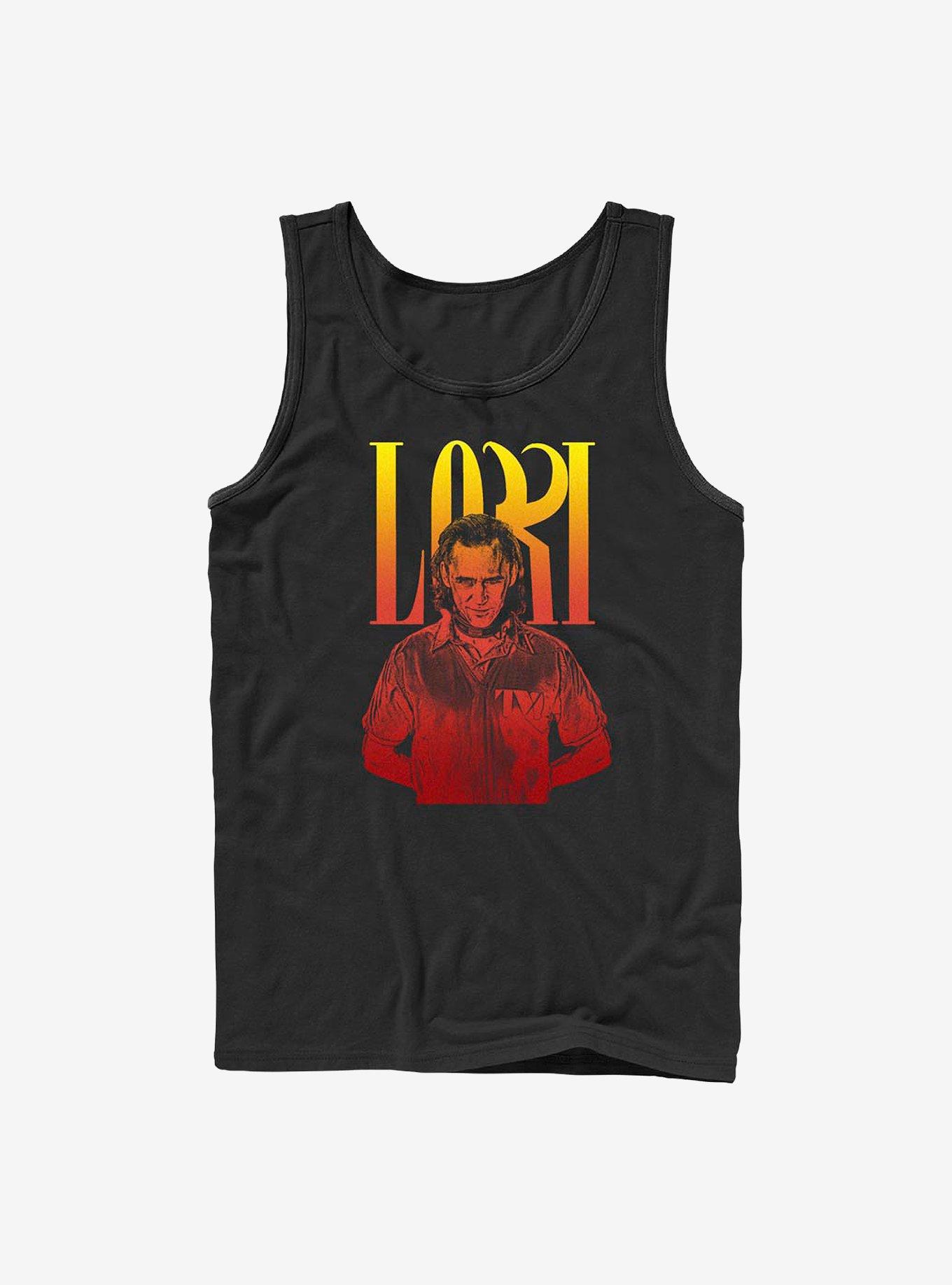 Marvel Loki Fierce Pose Tank, BLACK, hi-res