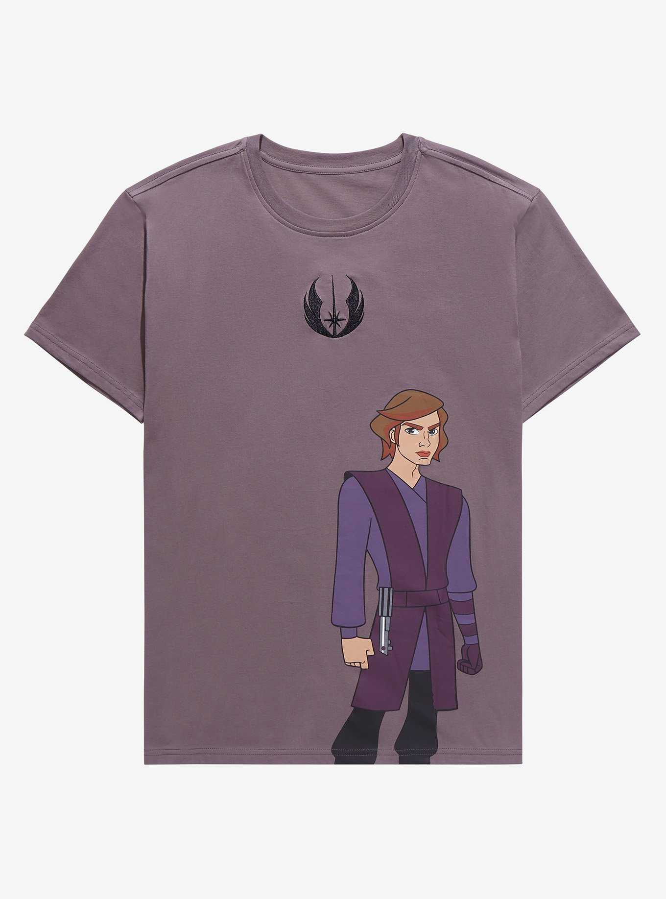 Star Wars Anakin Skywalker Embroidered T-Shirt - BoxLunch Exclusive, , hi-res