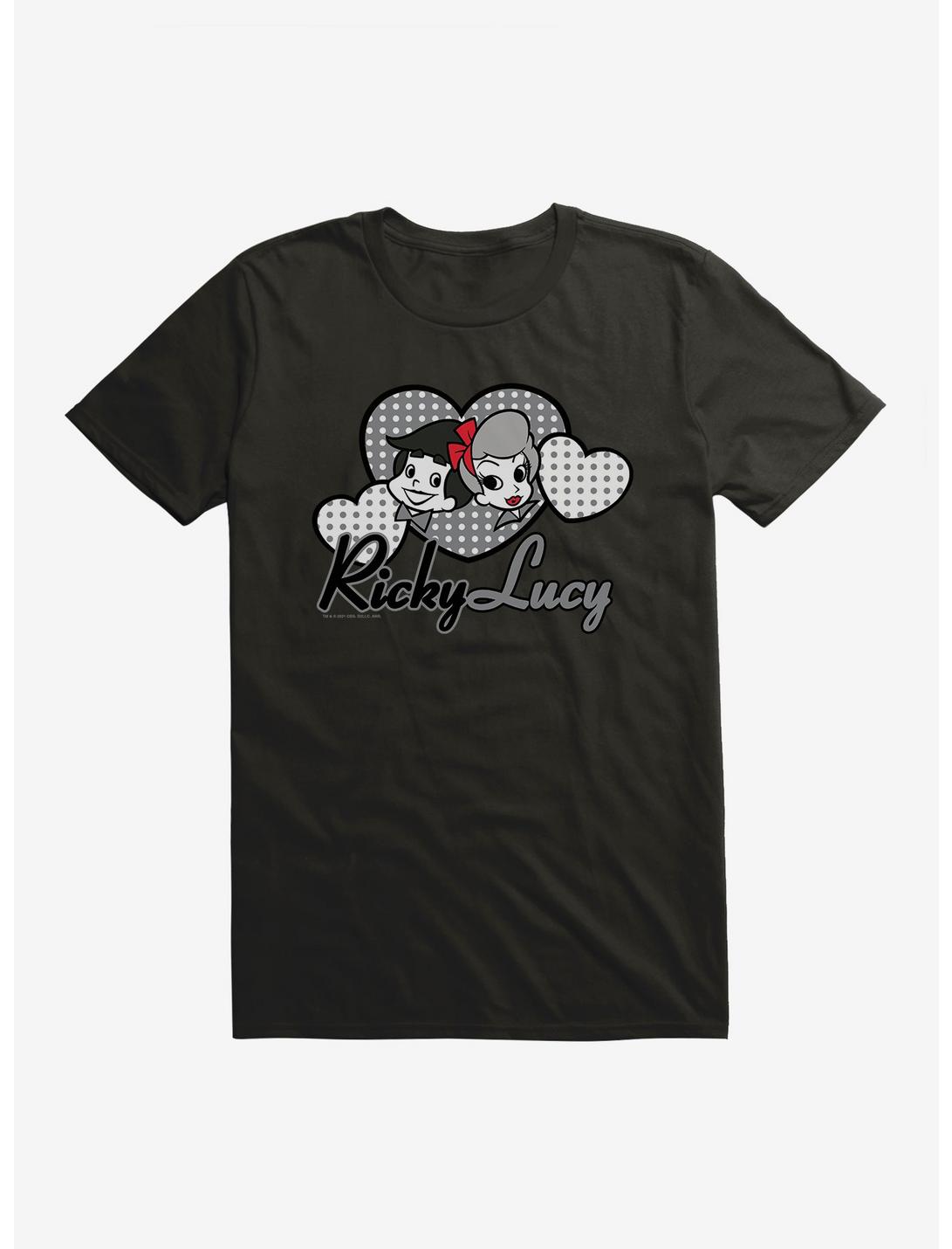 I Love Lucy Ricky And Lucy Cartoon T-Shirt, , hi-res