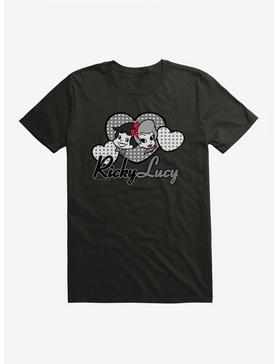 I Love Lucy Ricky And Lucy Cartoon T-Shirt, , hi-res