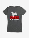 iCreate Alert Adorable Pug Girls T-Shirt, , hi-res