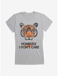 iCreate Tiger Honestly, I Don't Care Girls T-Shirt, , hi-res