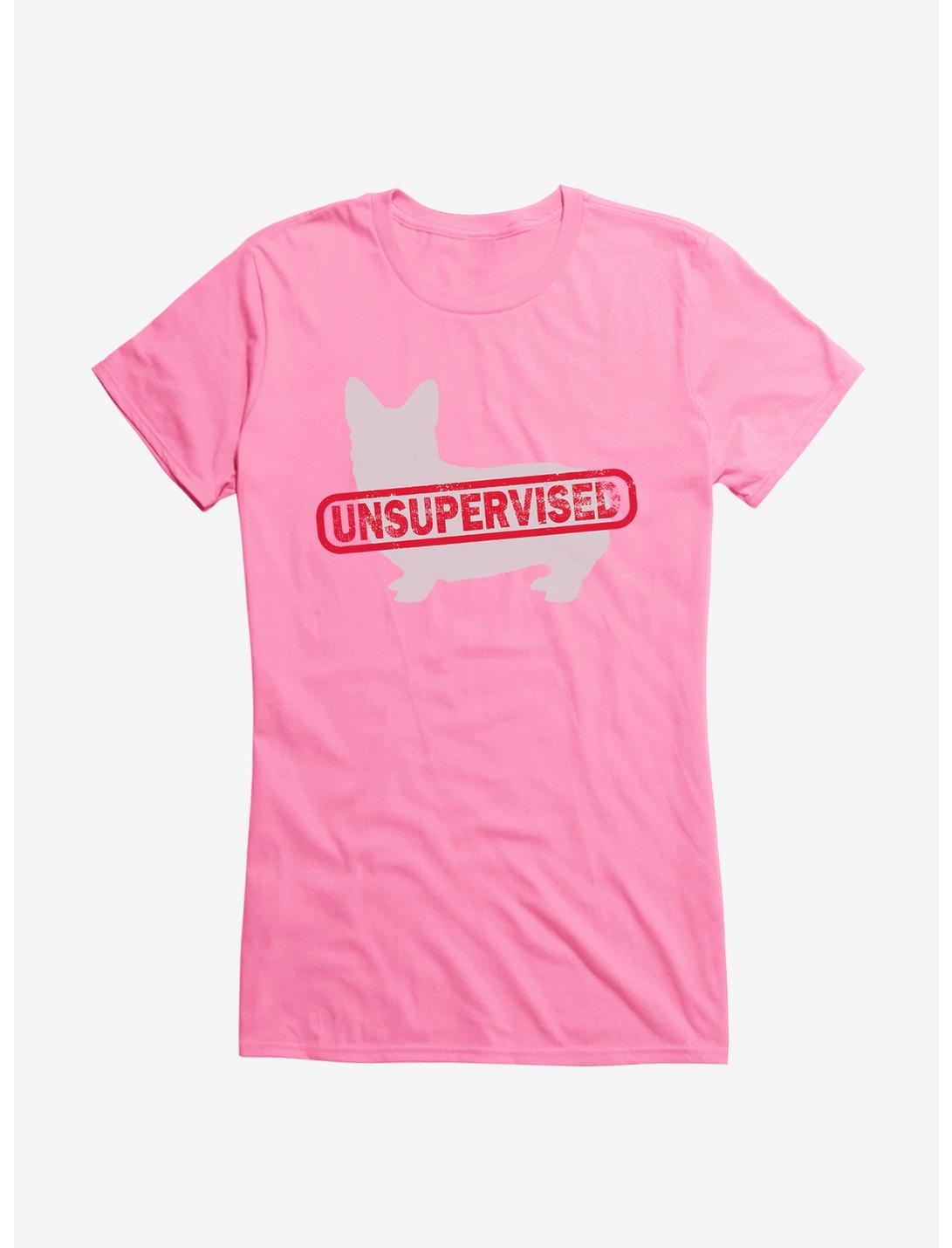 iCreate Unsupervised Corgi Girls T-Shirt, , hi-res