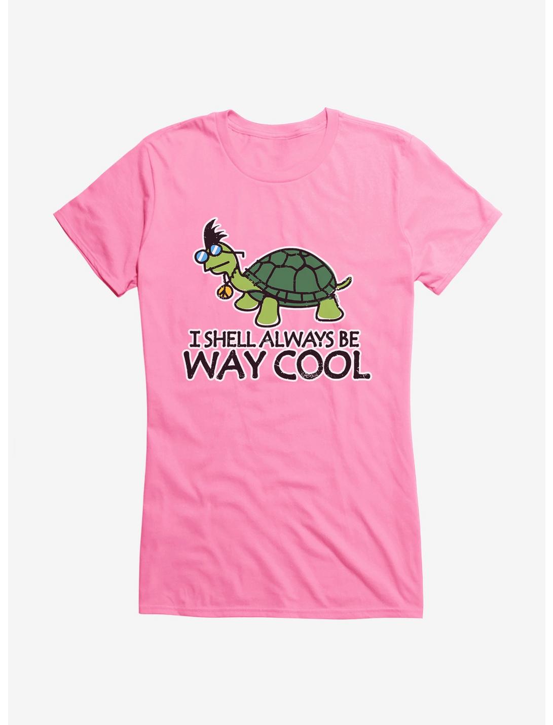 iCreate Turtle I Shell Always Be Cool Girls T-Shirt, , hi-res