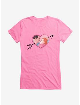 I Love Lucy Cupid Heart Girls T-Shirt, , hi-res