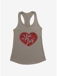 I Love Lucy Red Glitter Logo Girls Tank, , hi-res