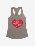 I Love Lucy Red Sketch Logo Girls Tank, , hi-res
