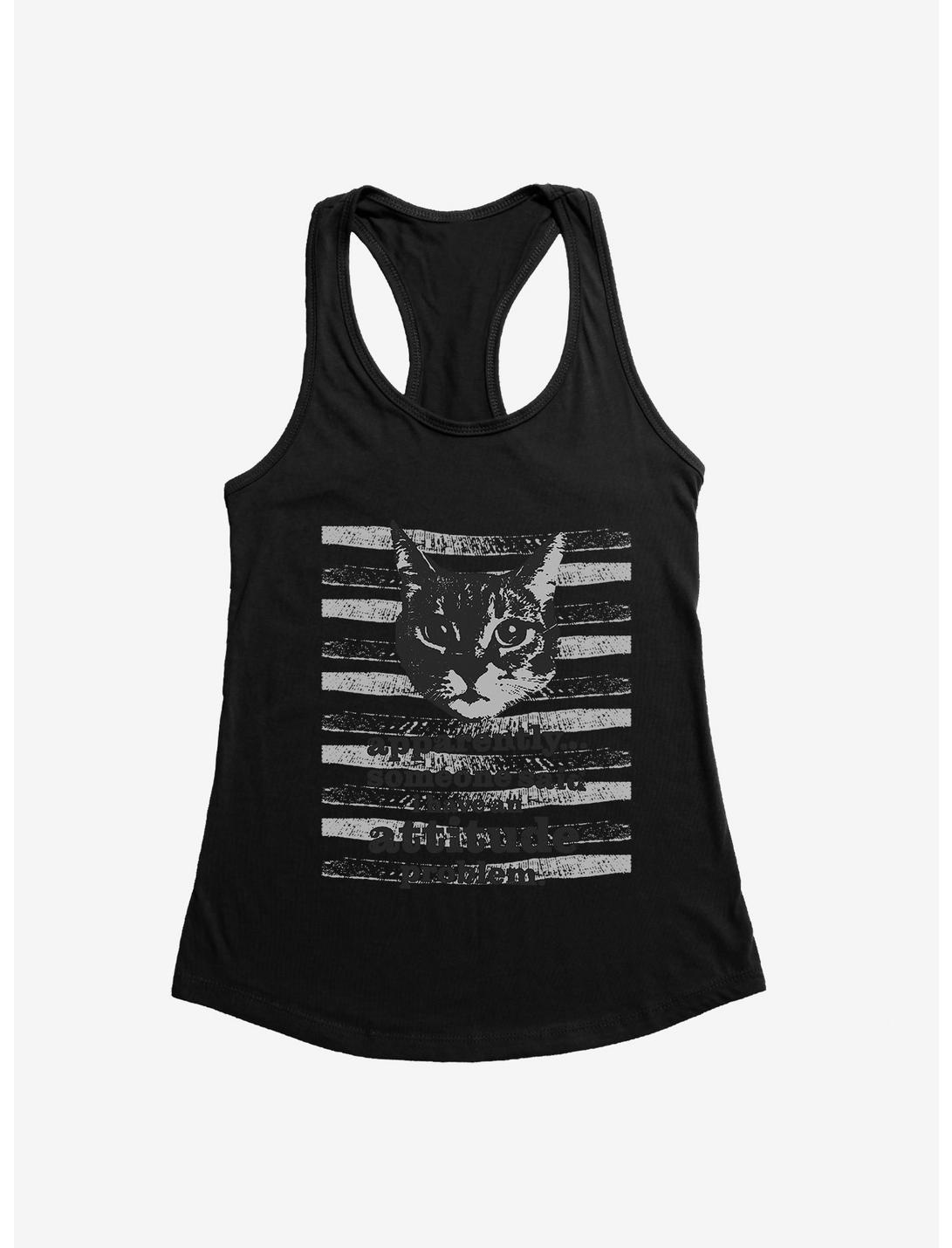 iCreate Cat Apparently Someone Said I Have An Attitude Problem Girls Tank, , hi-res