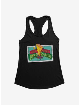 Mighty Morphin Power Rangers Color Sketch Logo Womens Tank Top, , hi-res