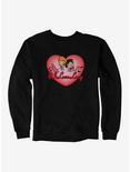 I Love Lucy Red Hashtag Cartoon Sweatshirt, , hi-res