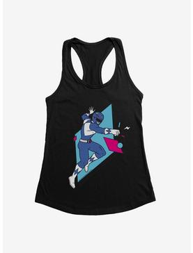 Mighty Morphin Power Rangers Blue Ranger Punch Move Womens Tank Top, , hi-res