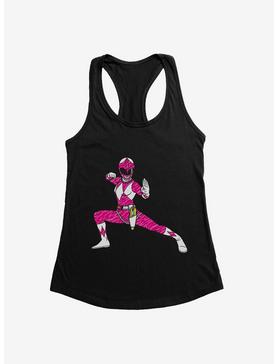 Mighty Morphin Power Rangers Pink Ranger Action Move Womens Tank Top, , hi-res