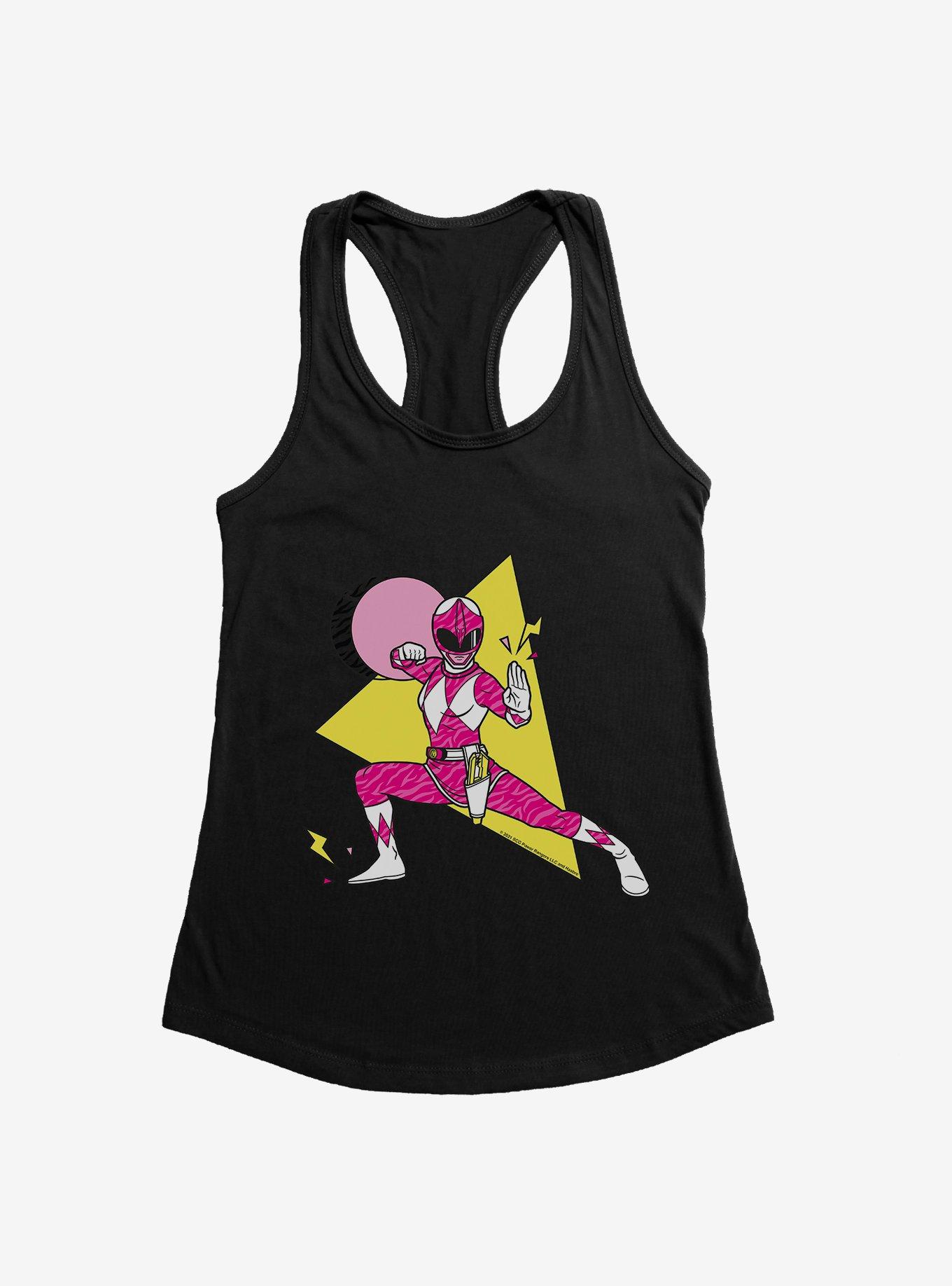 Mighty Morphin Power Rangers Pink Ranger Karate Move Womens Tank Top, , hi-res