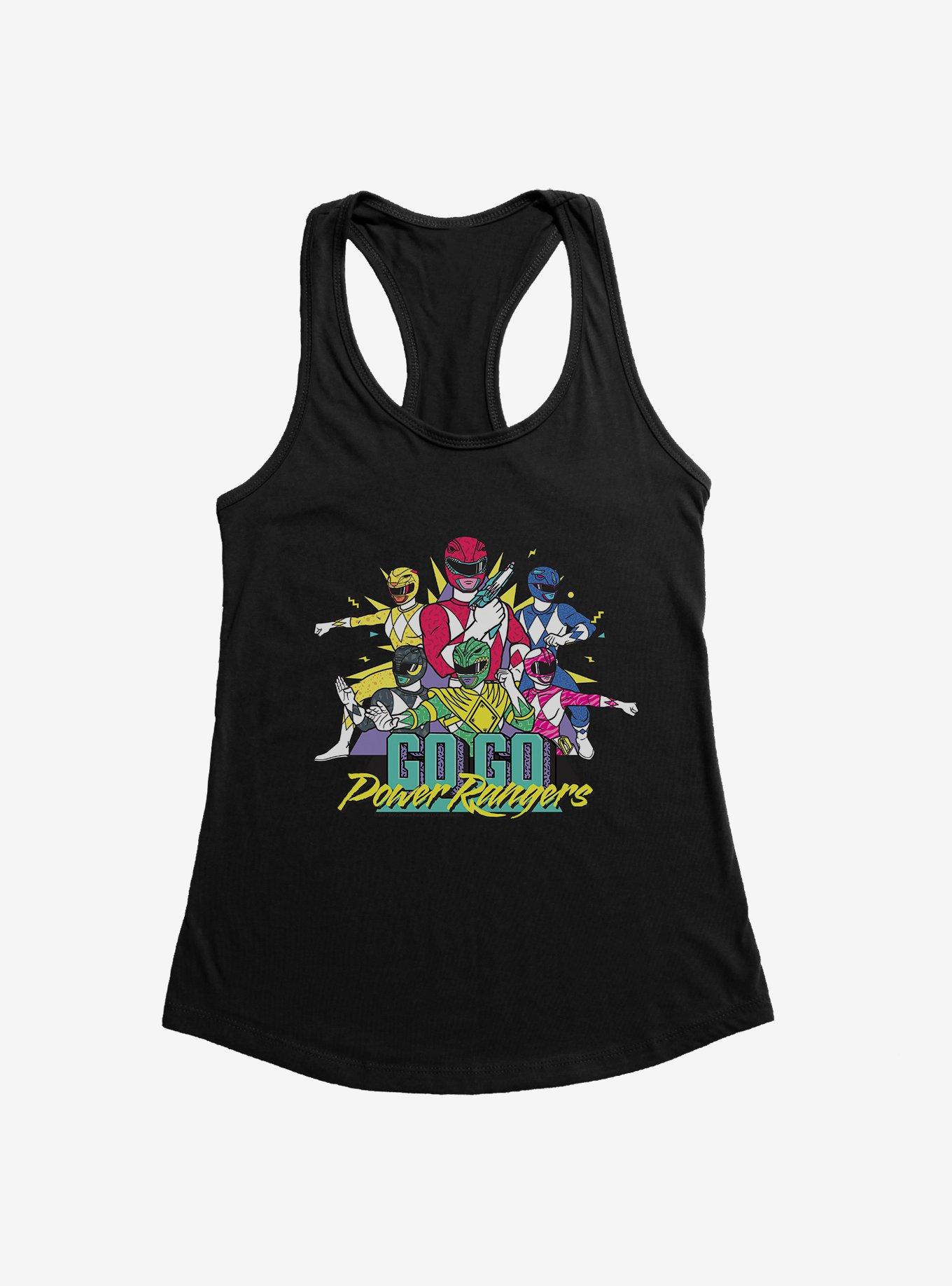 Mighty Morphin Power Rangers Go Go Power Rangers Womens Tank Top, , hi-res