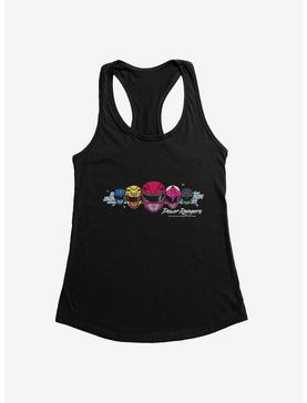 Mighty Morphin Power Rangers Mask Lineup Womens Tank Top, , hi-res