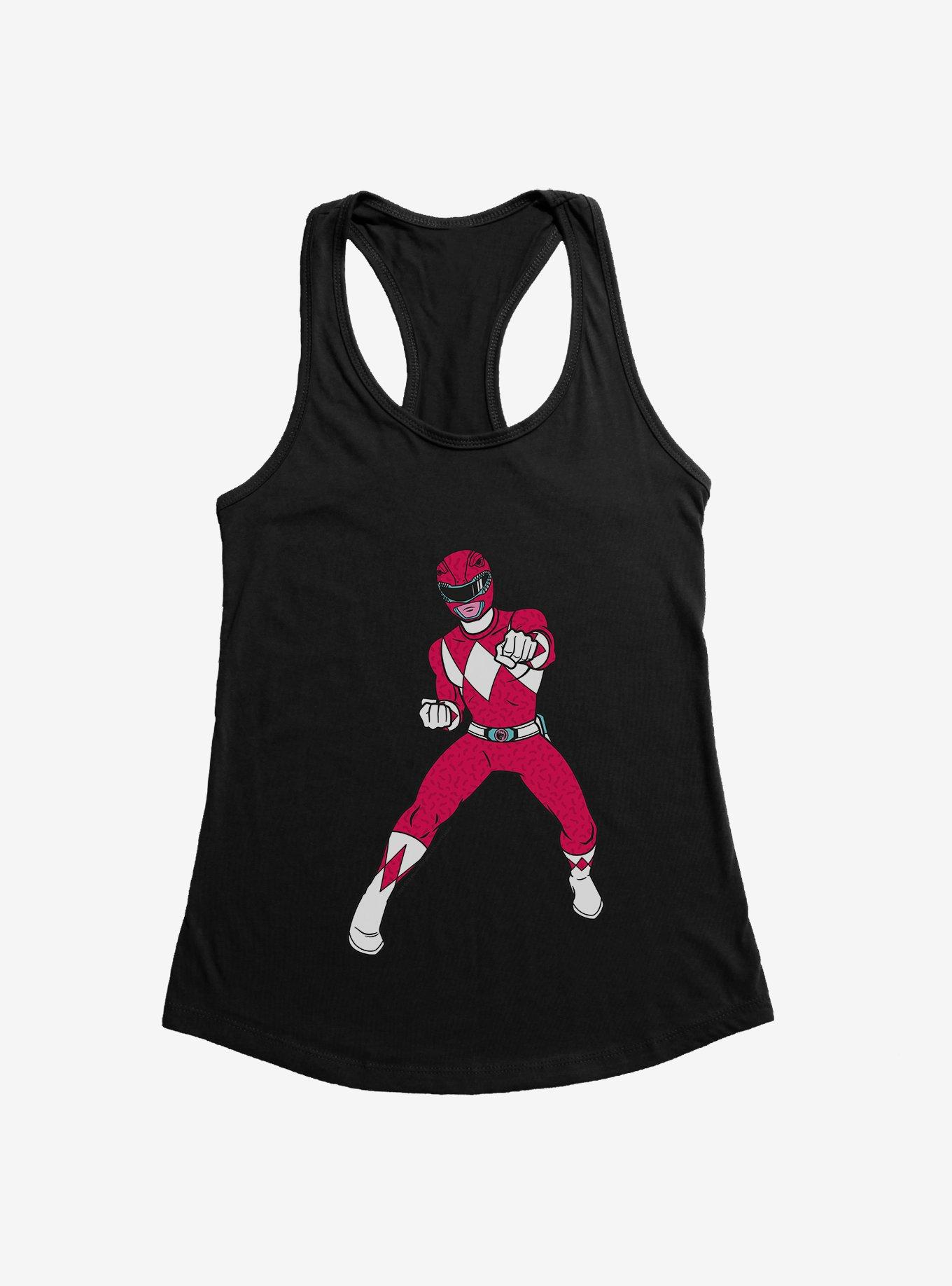 Mighty Morphin Power Rangers Red Ranger Punch Womens Tank Top, , hi-res