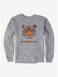 iCreate Tiger You Can Leave Now Sweatshirt, , hi-res