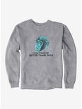 iCreate Monkey I Can Think Of Better Things To Do Sweatshirt, , hi-res
