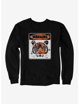 iCreate Tiger Warning Sign Sweatshirt, , hi-res