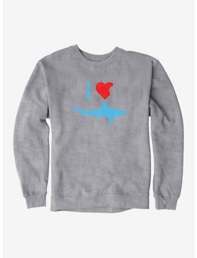 iCreate I Love Sharks Sweatshirt, , hi-res