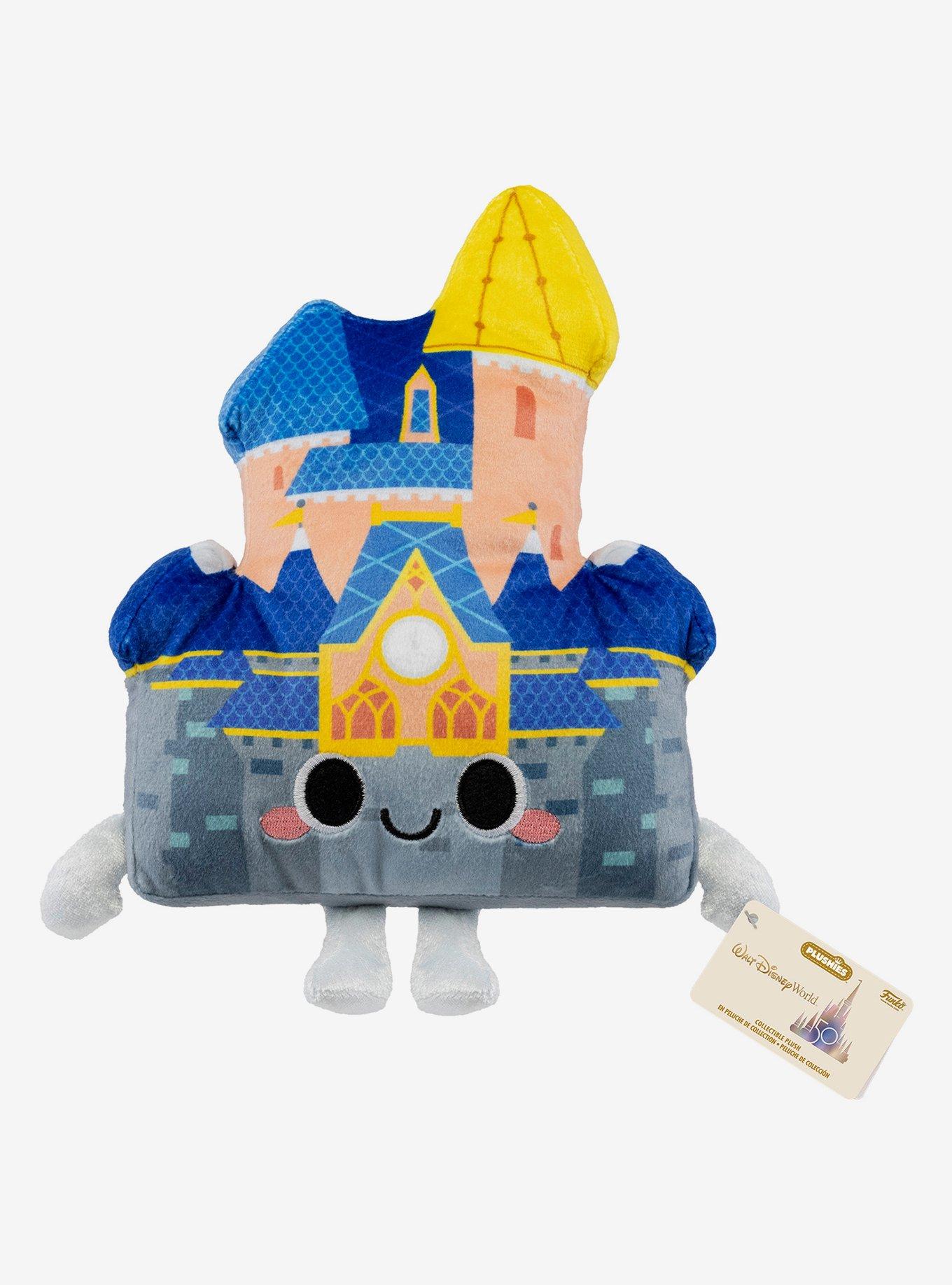 Funko Plushies Walt Disney World 50th Anniversary Cinderella's Castle 7 Inch Plush, , hi-res