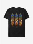 Marvel Loki Protect And Preserve Stained Glass T-Shirt, BLACK, hi-res