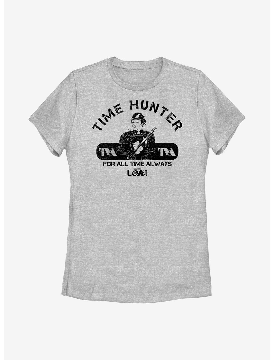 Marvel Loki Time Hunter B-15 Womens T-Shirt, ATH HTR, hi-res