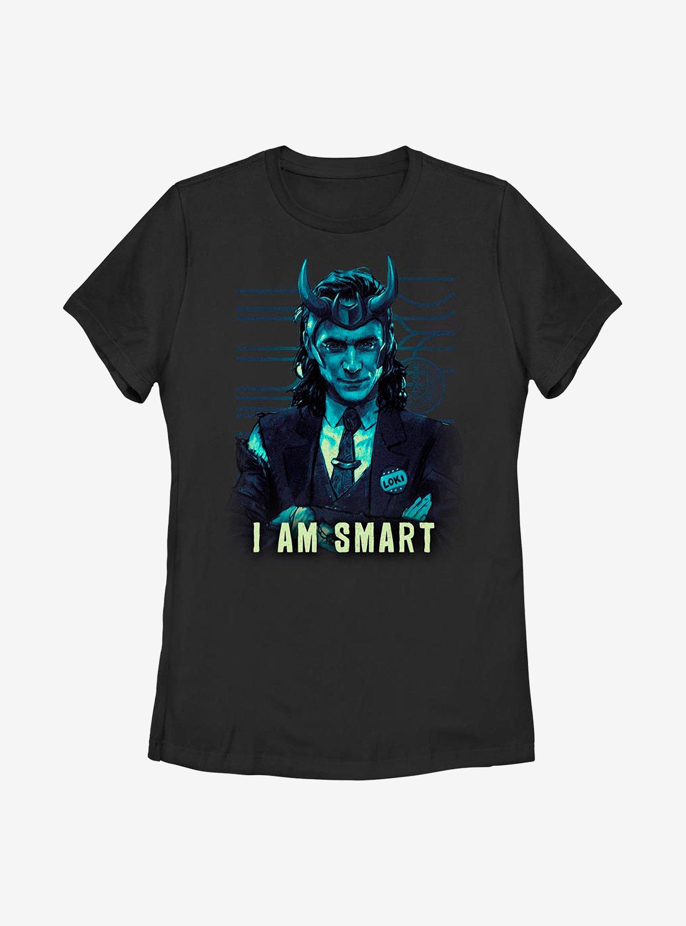 Marvel Loki I Am Smart Womens T-Shirt, , hi-res
