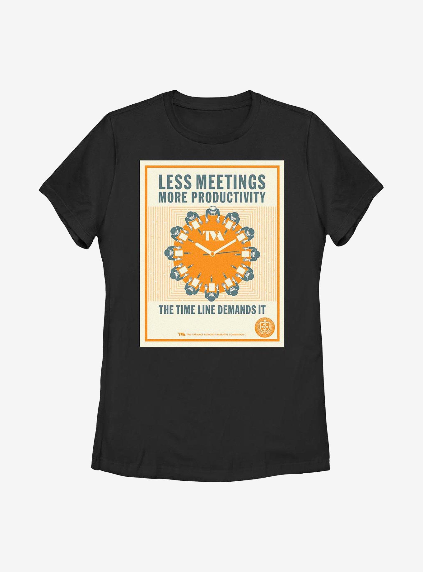 Marvel Loki Productivity Meeting Womens T-Shirt, , hi-res