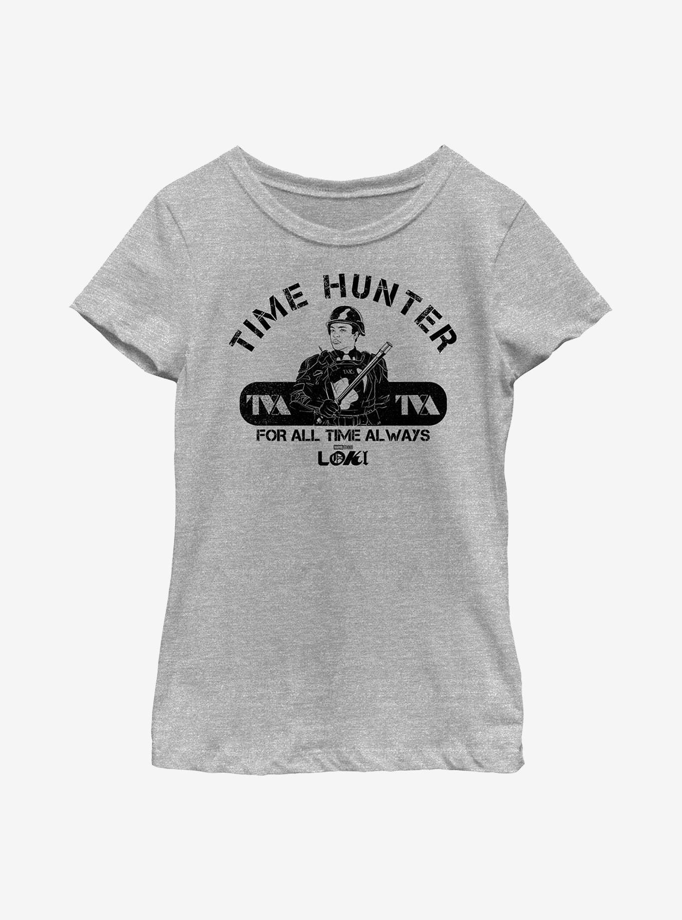 Marvel Loki Time Hunter B-15 Youth Girls T-Shirt, , hi-res