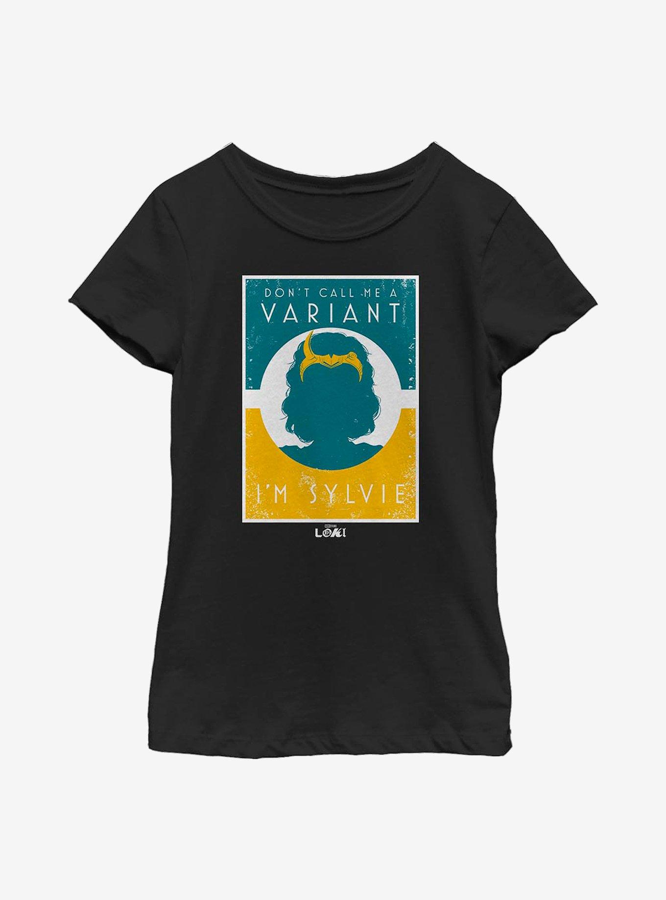 Marvel Loki Don't Call Me A Variant I'm Sylvie Youth Girls T-Shirt, , hi-res