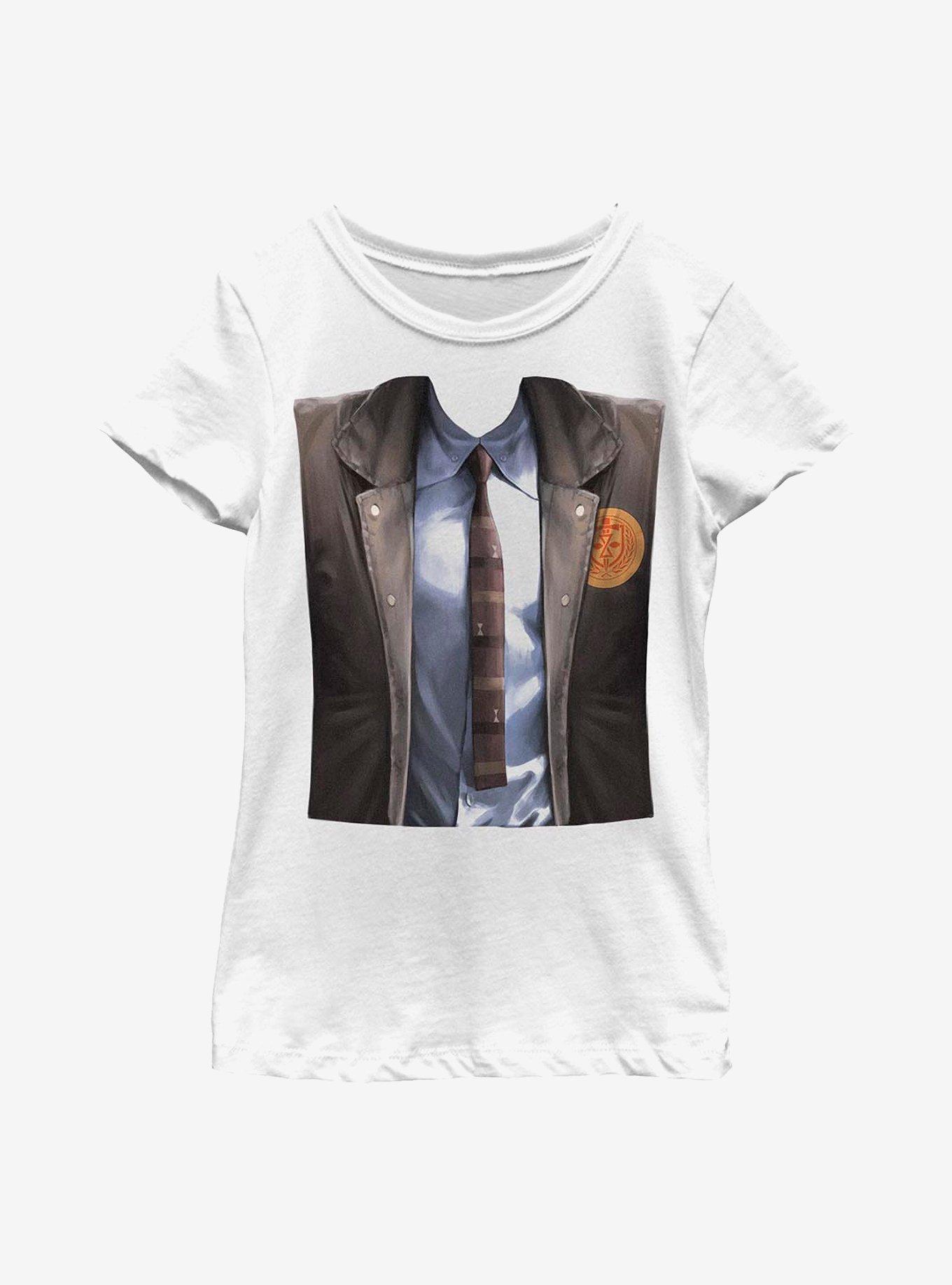 Marvel Loki Outfit Youth Girls T-Shirt, , hi-res