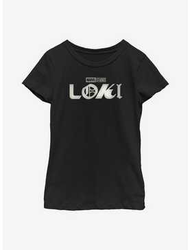 Marvel Loki Logo Film Grain Youth Girls T-Shirt, , hi-res