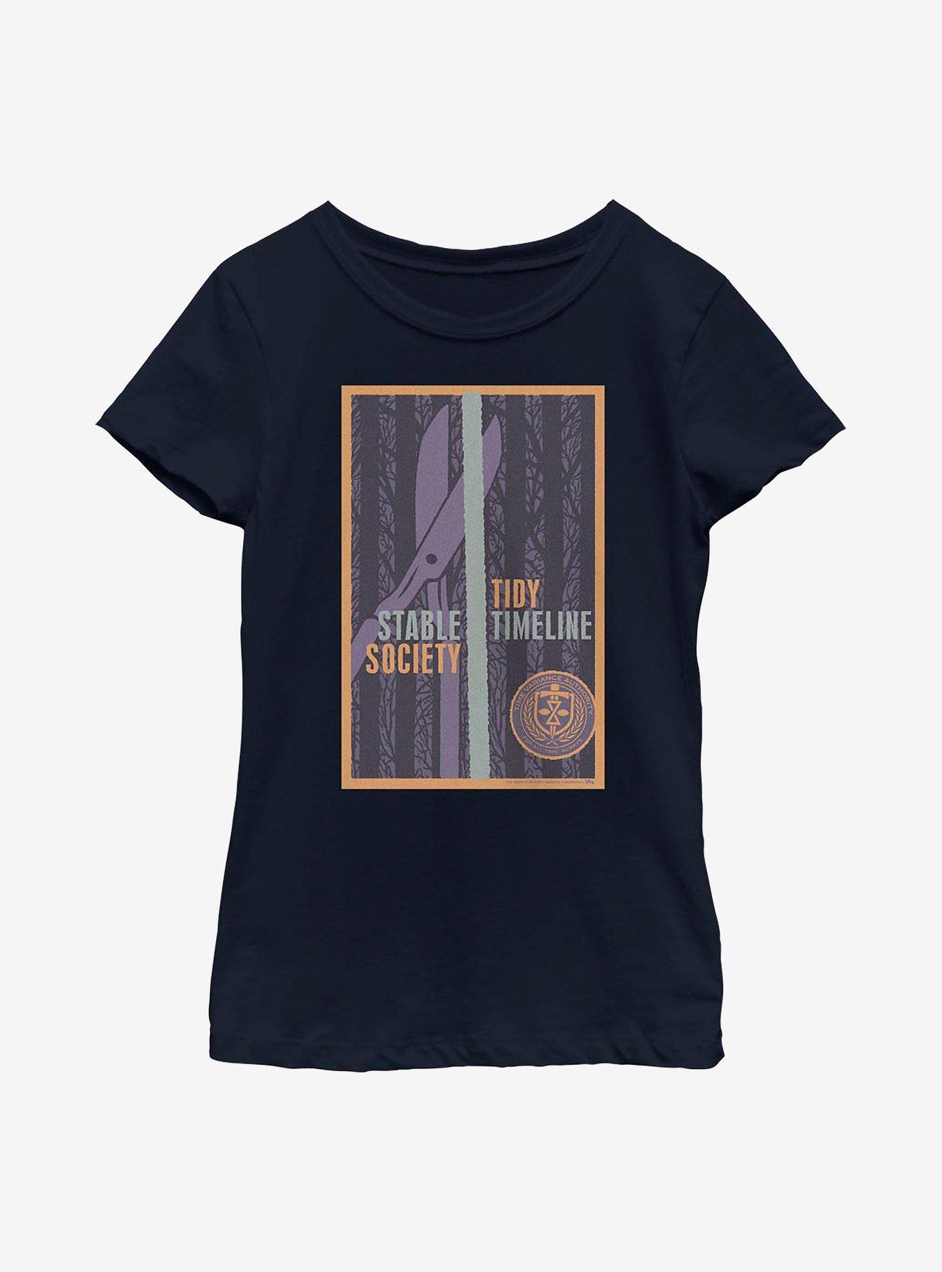Marvel Loki Tidy Timeline Youth Girls T-Shirt, , hi-res