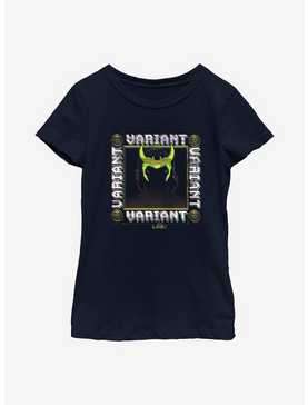 Marvel Loki Variant Glitch Youth Girls T-Shirt, , hi-res