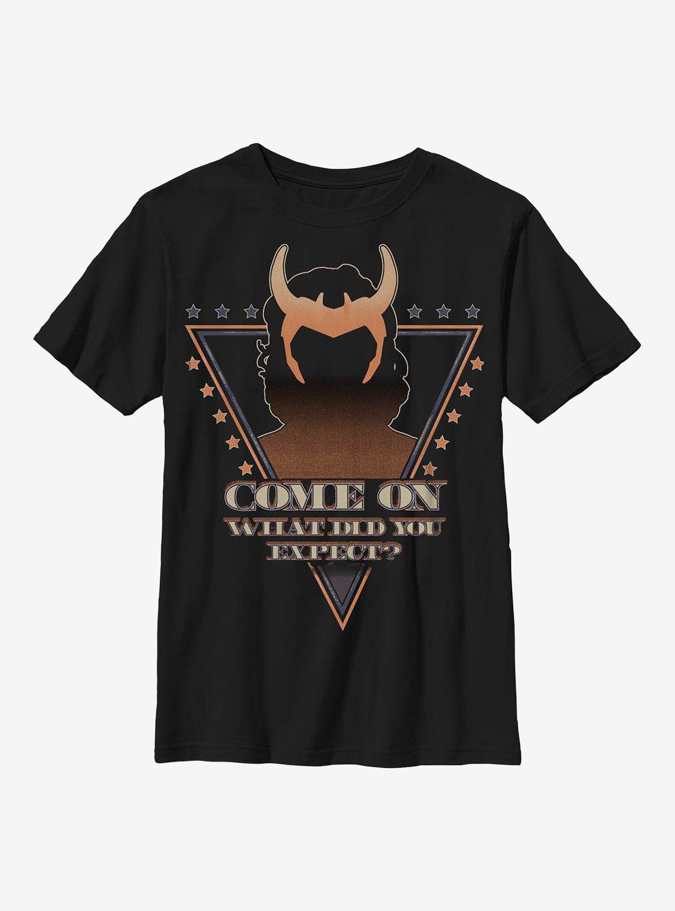 Marvel Loki Mischievious Campaign Youth T-Shirt, , hi-res