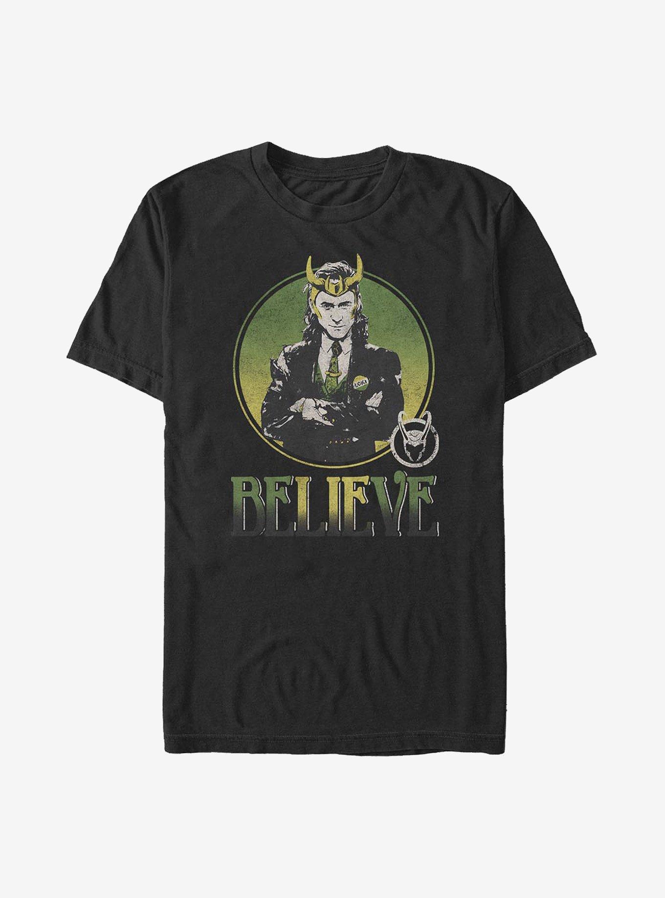 Marvel Loki Believe T-Shirt, , hi-res