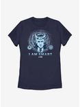 Marvel Loki I Am Smart Womens T-Shirt, NAVY, hi-res